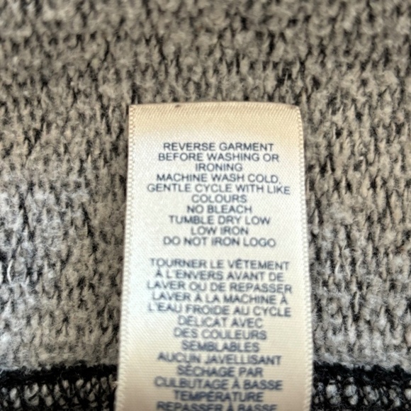 Roots black pepper full zip Mont Tremblant hoodie size M - Picture 15 of 16